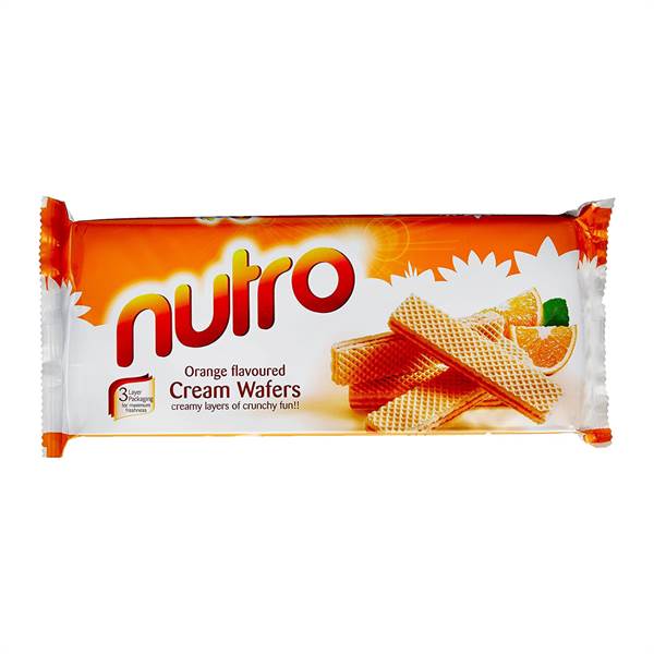 Nutro Orange Flavoured Cream Wafers